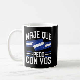 Honduras Flagga Catracho Pride Maje Que Pedo Con V Kaffemugg