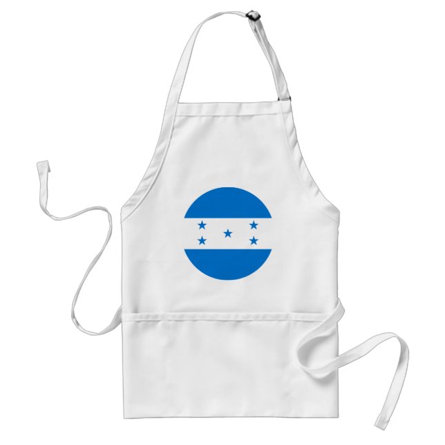 Honduras flagga förkläde (Framsidan)