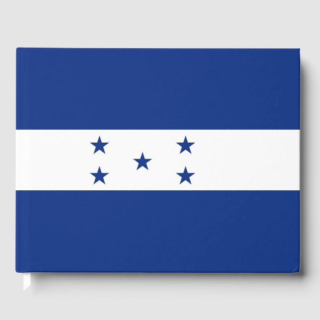 Honduras flagga gästböcker (Framsida)