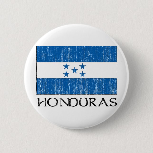 Honduras flagga knapp (Framsida)