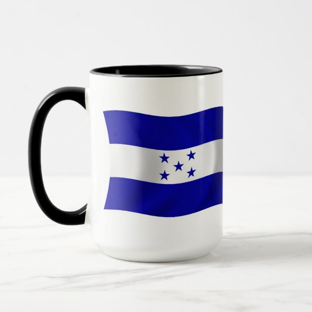 Honduras Flagga Kopp (Vänster)