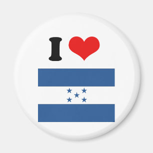 Honduras flagga magnet