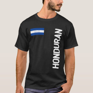Honduras Flagga och Honduras Roots T Shirt
