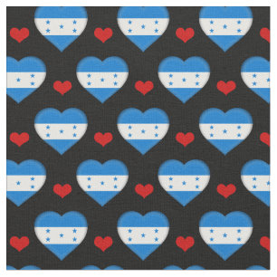 Honduras Flagga Red Heart mode Fabric/Honduras Tyg