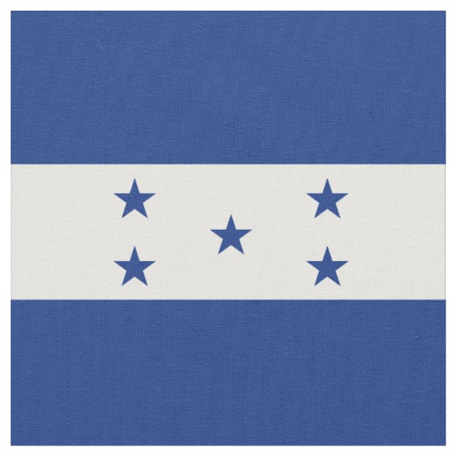 Honduras flagga tyg (Närbild)