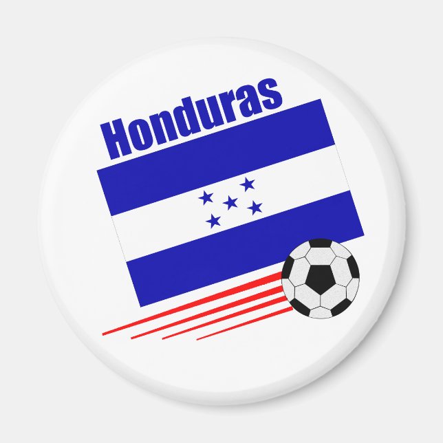 Honduras fotbollsgrupp magnet (Framsidan)