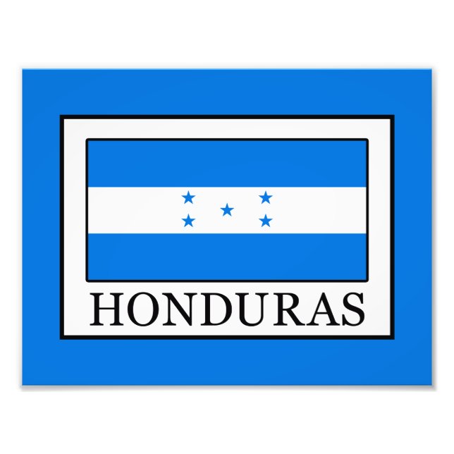 Honduras Fototryck (Framsidan)