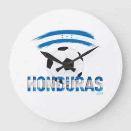 Honduras Fútbol Reloj de Pared Stor Klocka