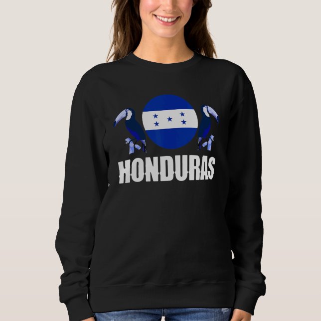 Honduras Honduran Honduras Flag National Animal Si T Shirt (Framsida)