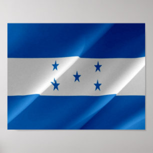 Honduras - Honduregna flagga - Poster