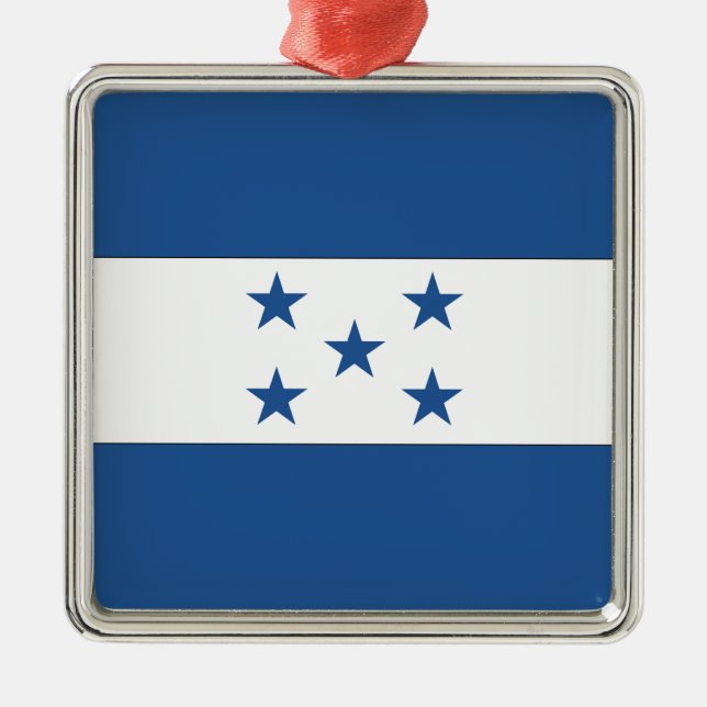Honduras Julgransprydnad Metall (Framsidan)