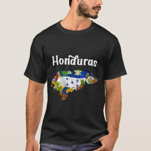 Honduras karta t shirt