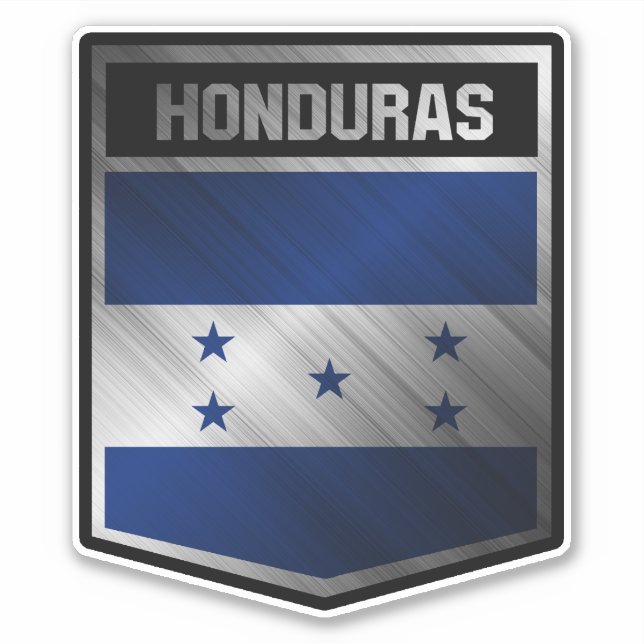 Honduras Klistermärken (Framsida)