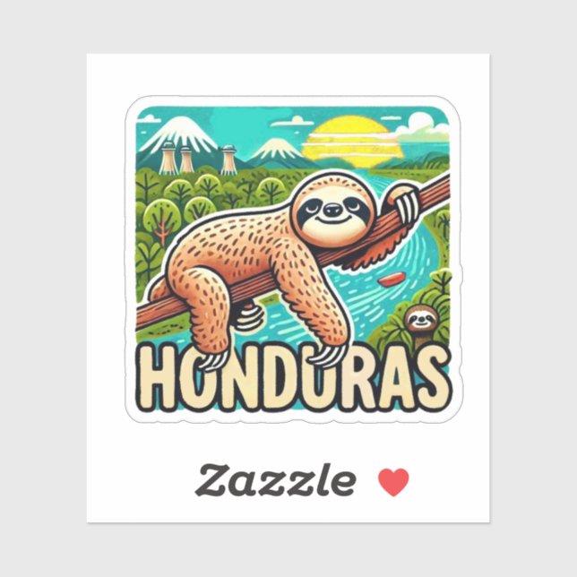 Honduras Klistermärken (Ark)