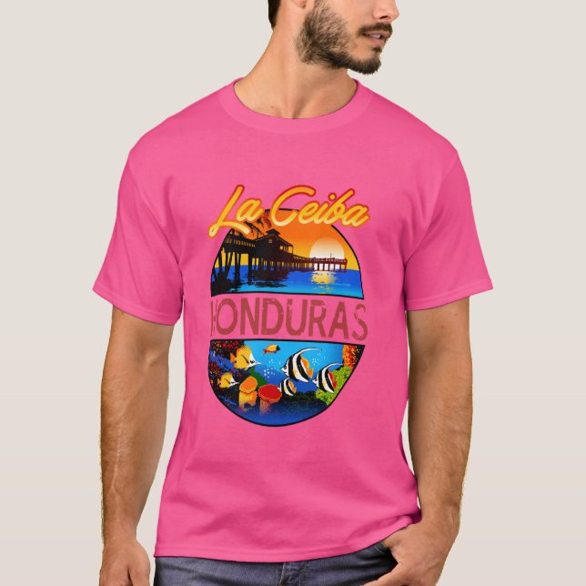 Honduras La Ceiba T Shirt (Framsida)