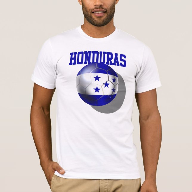 Honduras Los Catrachos fotboll fläktar gåvor T-shirt (Framsida)