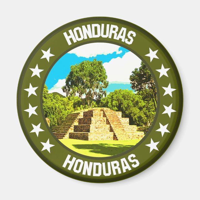 Honduras Magnet (Framsidan)