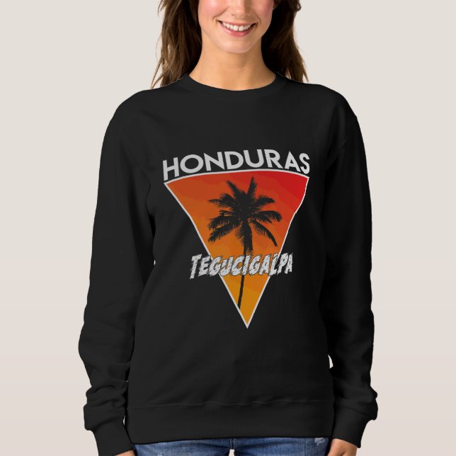 Honduras med soliga färger t shirt (Framsida)