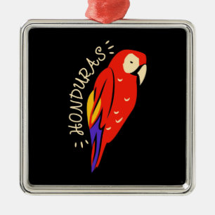 Honduras Parrot Julgransprydnad Metall