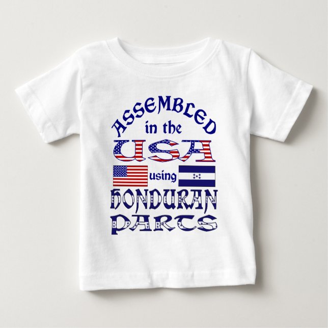 Honduras Parts Front T-shirt (Framsida)