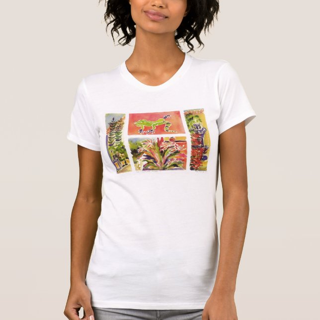 Honduras plaza t t-shirt (Framsida)