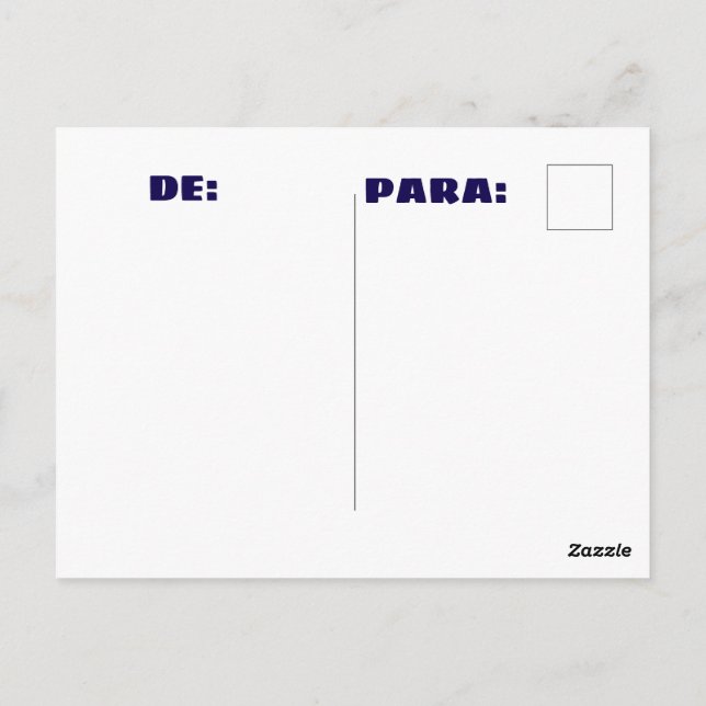  Honduras Puerto AMAPALA Retro poster Vykort (Baksida)