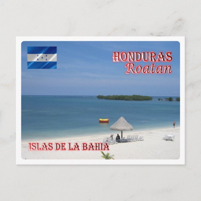 Honduras - Roatan - Islas de la Bahia - Vykort (Framsida)
