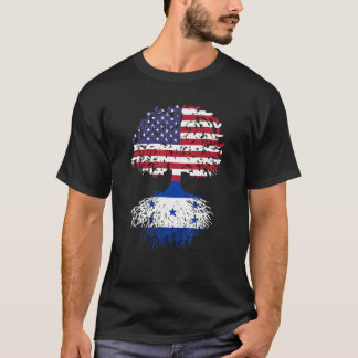Honduras Roots Honduras National Heritage Träd Gif T Shirt