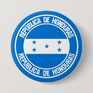 Honduras Round Emblem Knapp