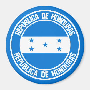 Honduras rundaEmblem Magnet