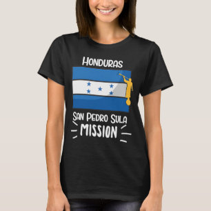 Honduras San Pedro Sula Mormon LDS Uppdrag Uppdrag T Shirt