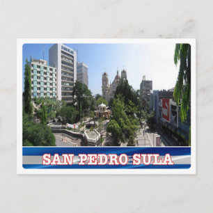 Honduras - San Pedro Sula - Vykort