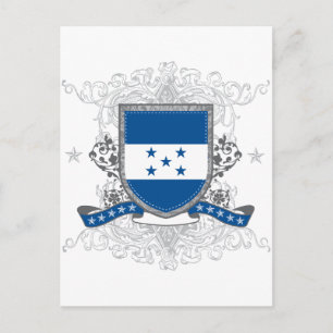 Honduras Shield Vykort
