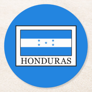 Honduras Underlägg Papper Rund