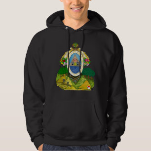 Honduras vapensköld HN Hoodie