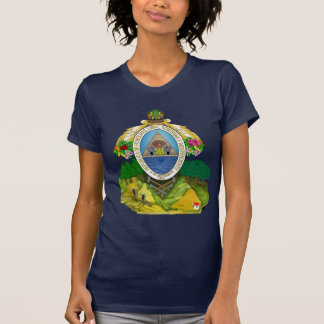 Honduras vapensköld tee shirt