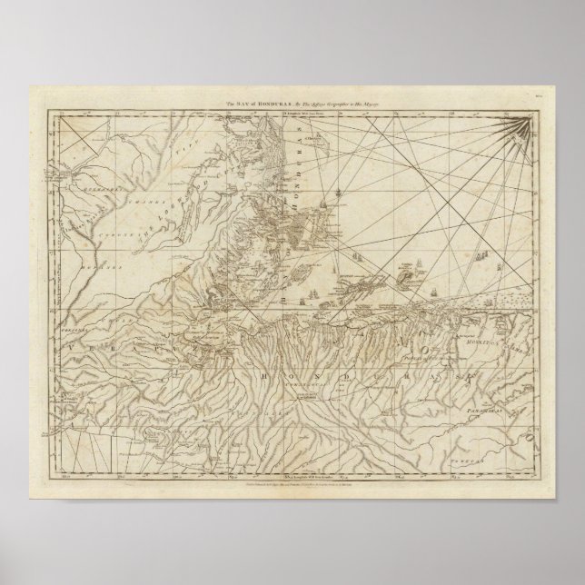 Hondurasbukten Poster (Framsidan)