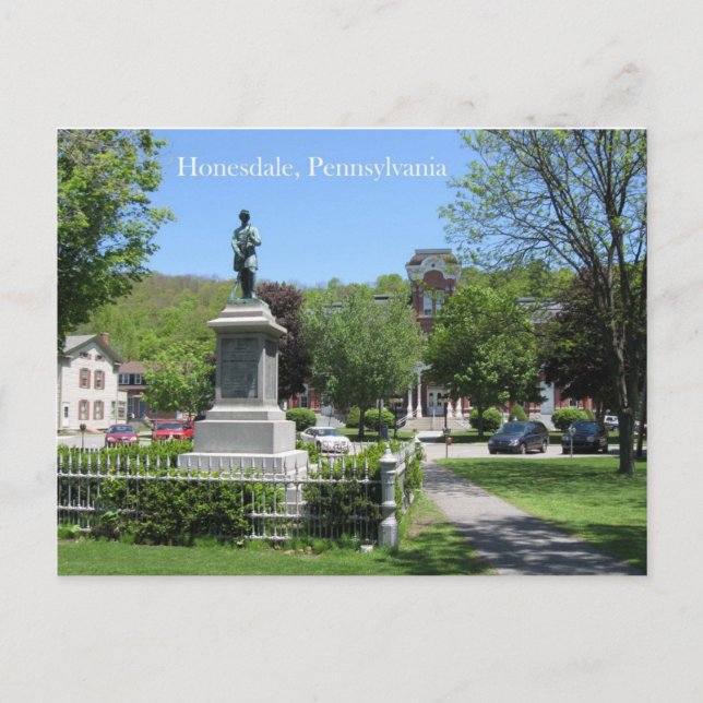 Honesdale, PA Vykort (Framsida)