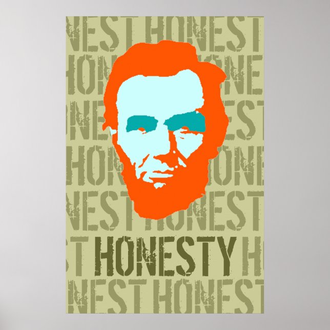 Honest Abe Poster (Framsidan)