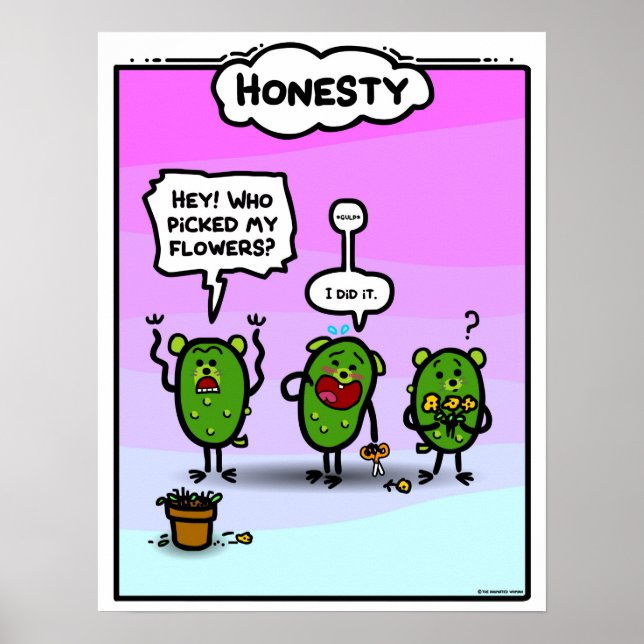 HONESTY POSTER (Framsidan)