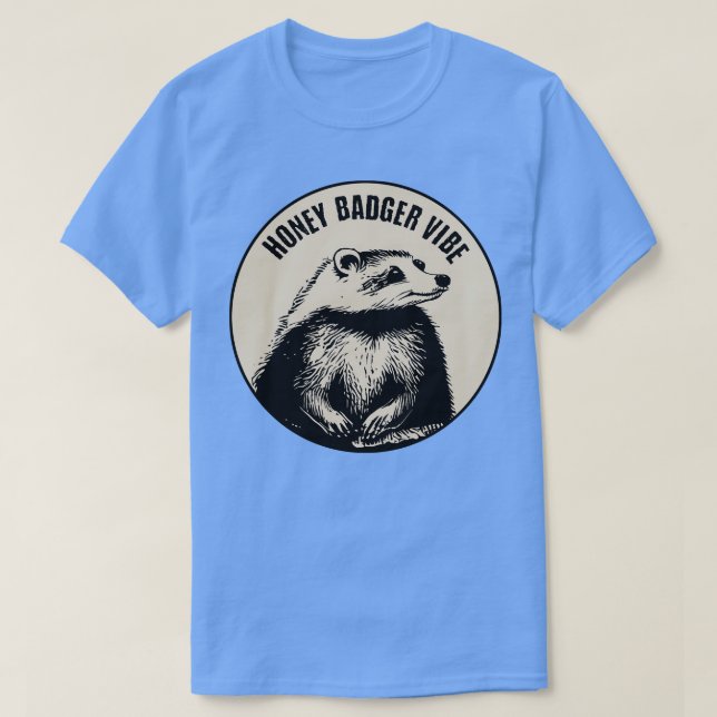 HONEY BADGER 1 T SHIRT (Design framsida)