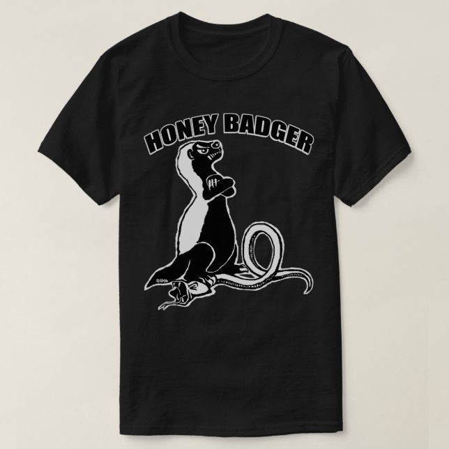 Honey badger 57 t shirt (Design framsida)