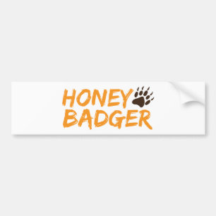Honey badger bildekal
