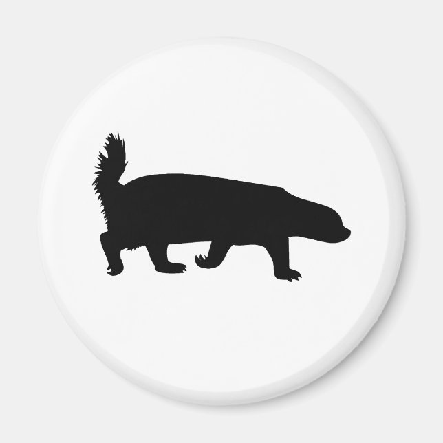 Honey badger Black Magnet (Framsidan)