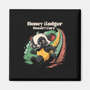 Honey badger bryr sig inte om Älskare Roligten för Magnet