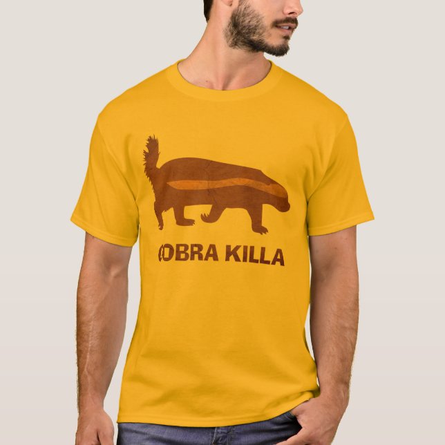 honey badger cobra tee shirt (Framsida)