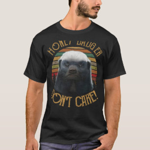 Honey badger Don_t Care Vintage T-Shirt Unisex