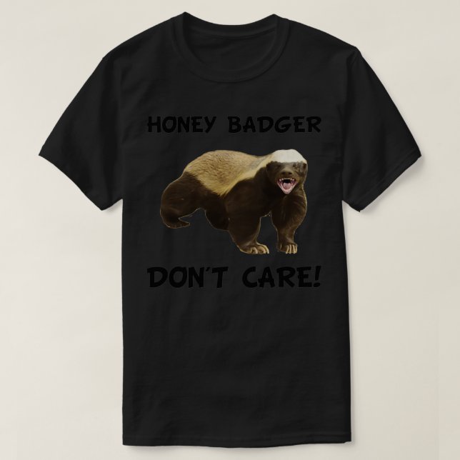Honey badger Donampx27t-vård 2 T Shirt (Design framsida)