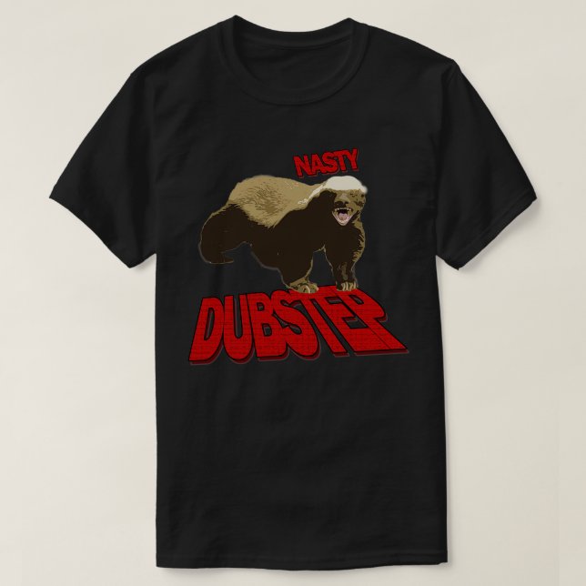 Honey badger dont ge a sht t shirt (Design framsida)