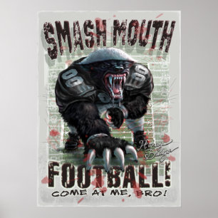 Honey badger-fotboll poster